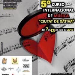 V Curs Internacional de Música «Ciutat de Xàtiva»