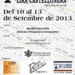 I Curso de Análisis Musical Lira Castellonera