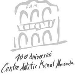 El Centro Artístico Musical de Moncada presenta el logo de su centenario