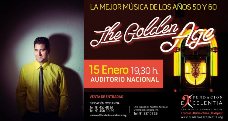 Oscar Navarro ofrece la mejor música de los 50 y 60 en “The Golden Age”