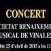 La Societat Renaixement Musical de Vinalesa actúa en el Palau