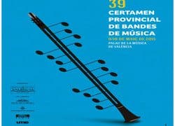 El Palau de la Música de Valencia acoge  el Certamen Provincial de Bandas de Música