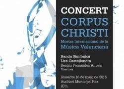 La Lira Castellonera ofrece el concierto del Corpus Christi