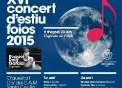 El CAM de Foios celebra el XVI concierto de verano