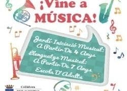 La Escola de Música de Orpesa abre el periodo de matriculaciones