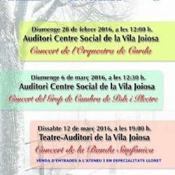 Ciclo de Conciertos de Invierno en La Vila Joiosa
