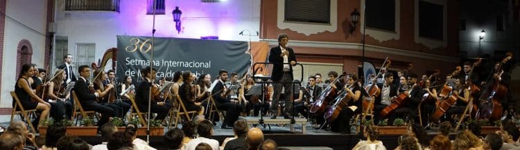 La Jove Orquestra de la Comunitat Valenciana pone el broche de oro a la SIMC de Montserrat