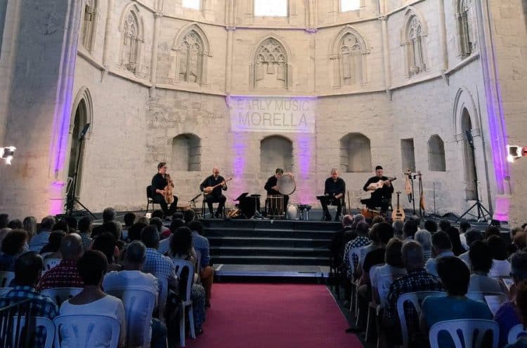 Morella se sumerge en la música medieval