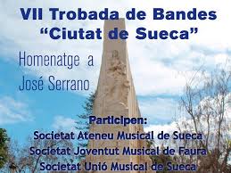 Más de 150 músicos participan en el VII Encuentro de Bandas Ciutat de Sueca
