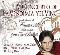 La Orquesta Filarmónica de Requena celebra el IV Concierto de la Vendimia y el Vino