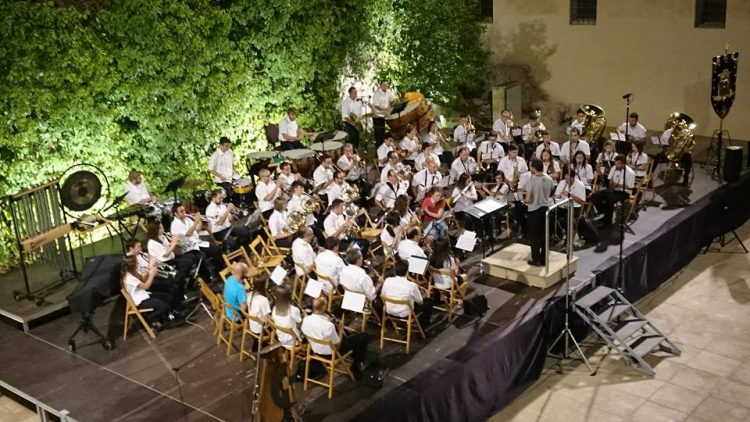 El Ateneu Musical de Cocentaina abre la semana de fiestes con su tradicional concierto en el Palau