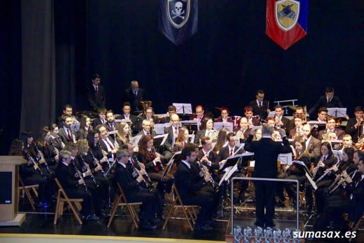 La Unión Musical de Sax cierra su temporada con un concierto en honor a la Virgen de la Asunción