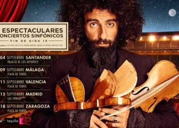 El violinista Ara Malikian lleva la música sinfónica a la plaza de toros de Valencia