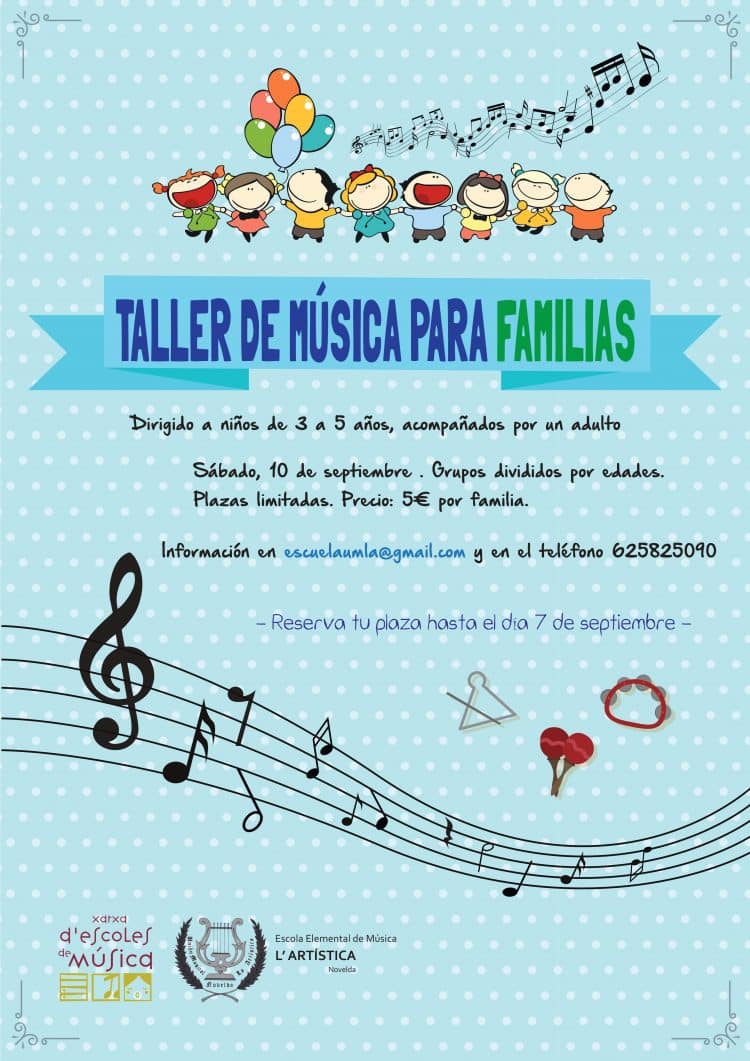La Artística de Novelda acerca la música a los más pequeños