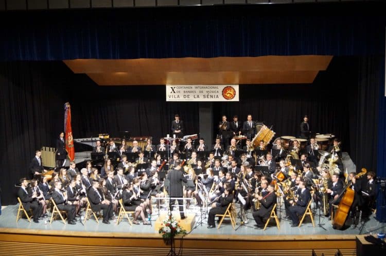 La Agrupación Musical Senienca celebra su XI Certamen Internacinoal de Bandas