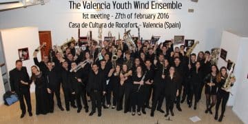 Directores de talla mundial para los músicos de la Valencia Youth Wind Ensemble