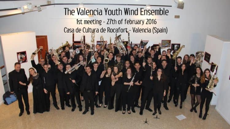 Directores de talla mundial para los músicos de la Valencia Youth Wind Ensemble