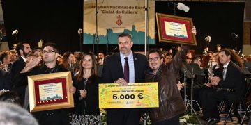 La Unió Musical de Catarroja s’imposa en LXX edició del Certamen Nacional de Cullera