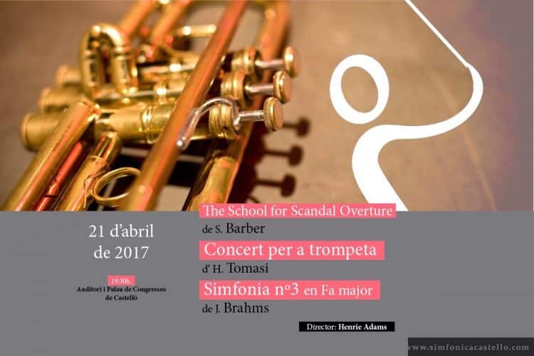 Castelló disfruta el viernes de la sinfónica de la ciudad