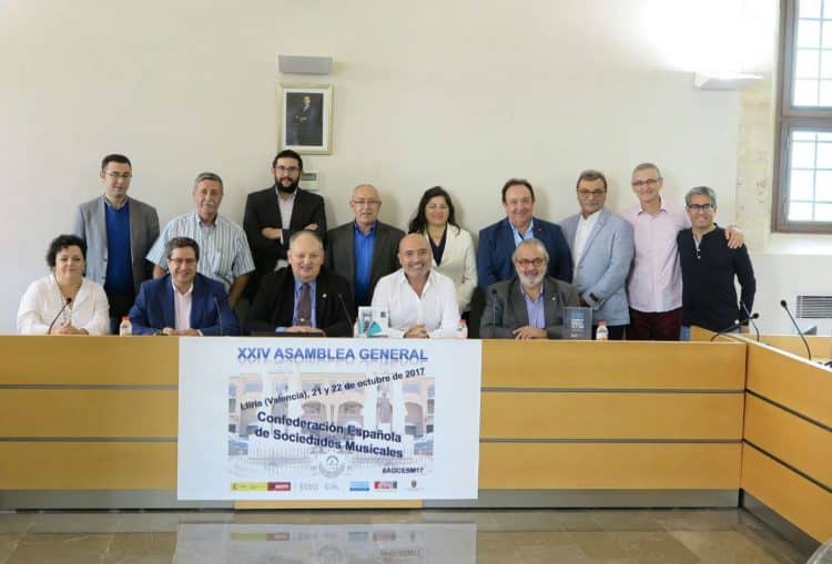 Xavier Rius referma el compromís de la Diputació de València amb les Societats Musicals