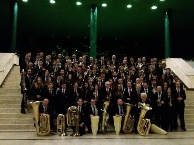 La banda de l´Olleria torna de Portugal amb un Primer Premi i Menció d´Honor sota el braç