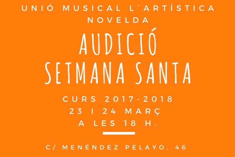 L´Artística de Novelda prepara les audicions dels alumnes de la seua escola de música