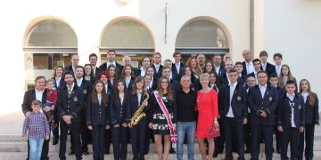 La banda de Moncada porta fins a Toledo la música més valenciana