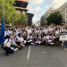 La banda de Benicarló porta la seua música festera fins a la ciutat de Lleida