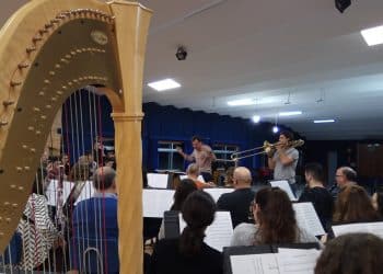 La Unión Musical de Villar da la bienvenida a seis nuevos músicos en el Concierto de Santa Cecilia