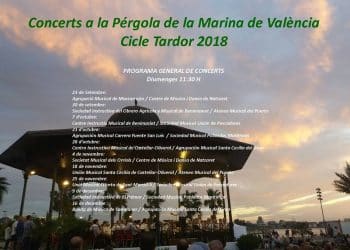 Continua la música de banda a La Pèrgola de La Marina de València