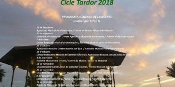 Continua la música de banda a La Pèrgola de La Marina de València