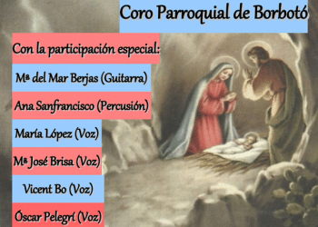 Concert de Nadal del Cor Parroquial de Borbotó