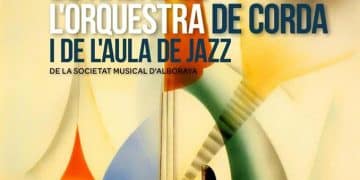 La cantant Savi Alcácer participa en el concert de Nadal de l’Orquestra d’Alboraia