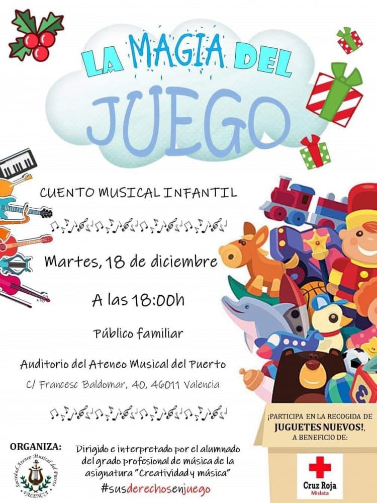 L’Ateneu Musical del Port presenta La màgia del joc