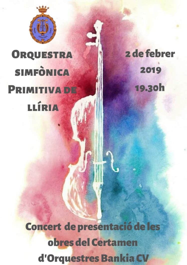 La Primitiva de Llíria presenta les obres que interpretarà al  Certamen Bankia d’Orquestres de la Comunitat Valenciana