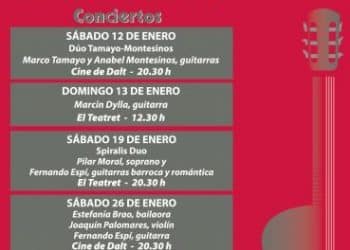 Xixona celebra el XIV Festival Internacional de Guitarra