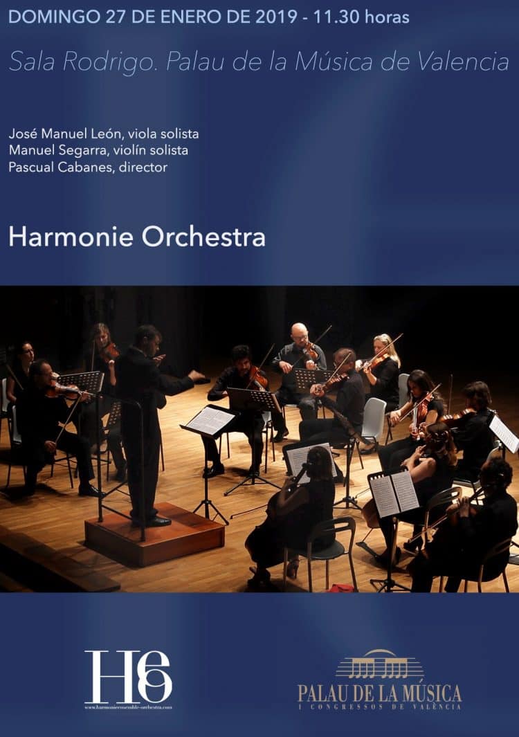 Harmonie Orchestra ofrece un concierto extraordinario en el Palau de la Música
