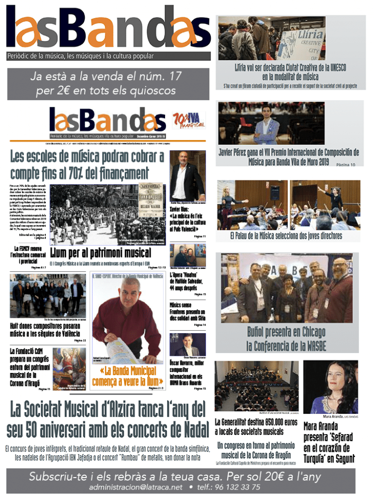 Tened noticia de lasBandas / Tingueu notícia de lasBandas /
