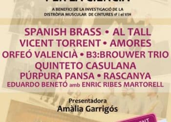 El Palau de la Música de València acull la gala-concert Músics valencians per la ciència