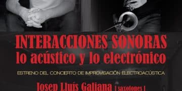 Se estrena en Valencia la obra «Interacciones sonoras. Lo acústico y lo electrónico