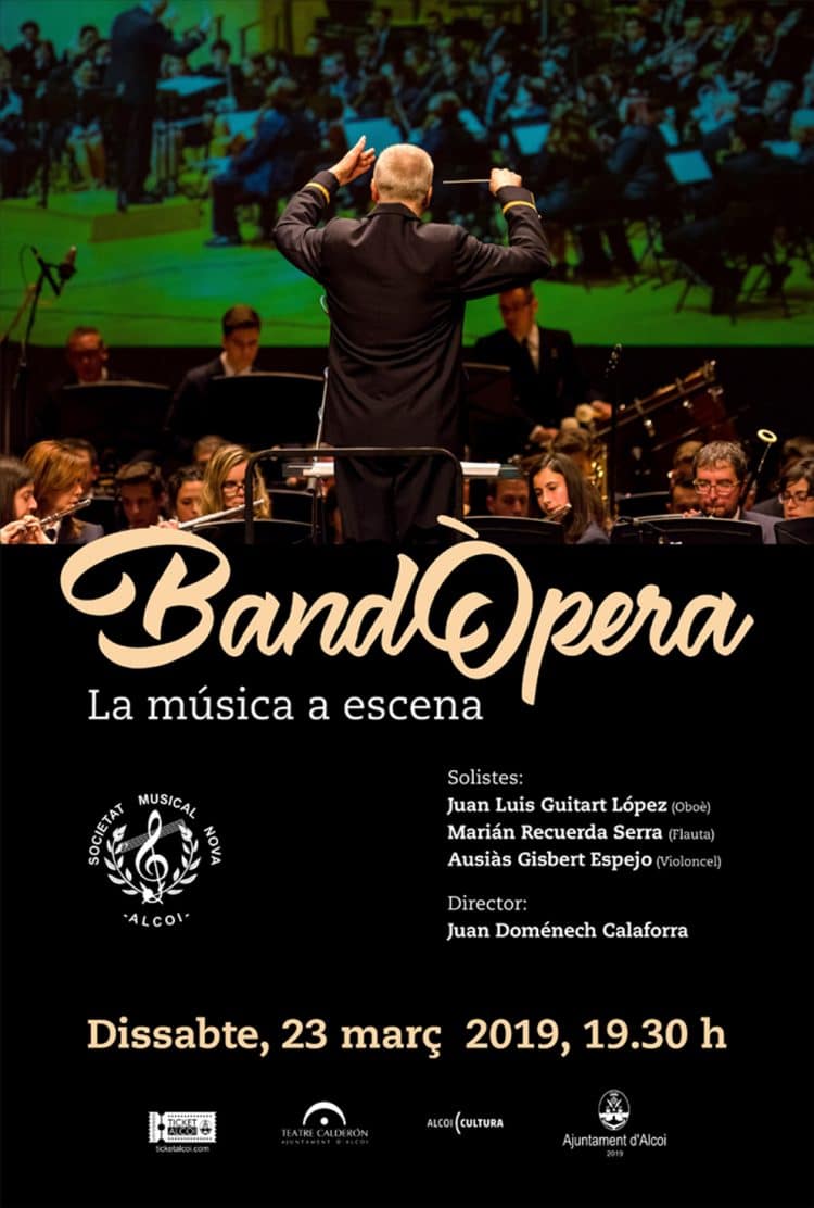 La Nova d’Alcoi aposta per l’òpera i la música de teatre per al seu primer concert de l’any