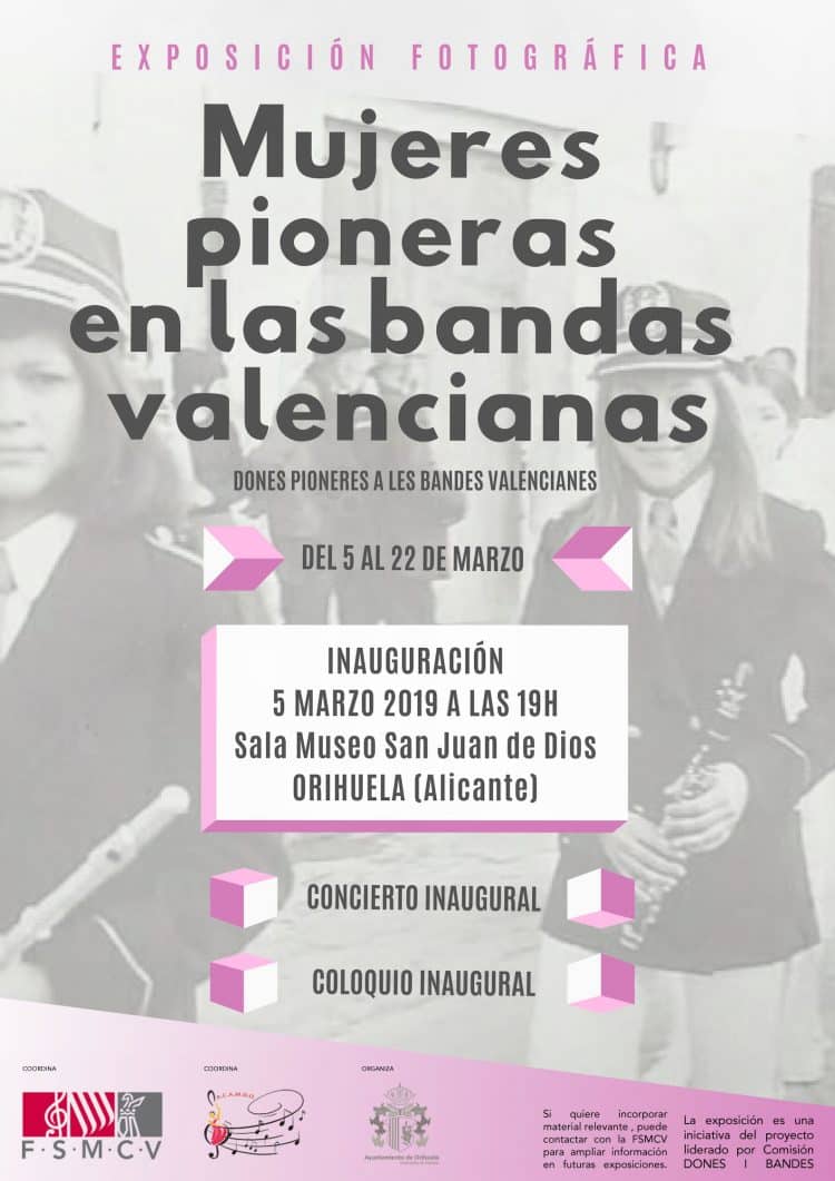 Exposició: Dones pioneres en les bandes valencianes