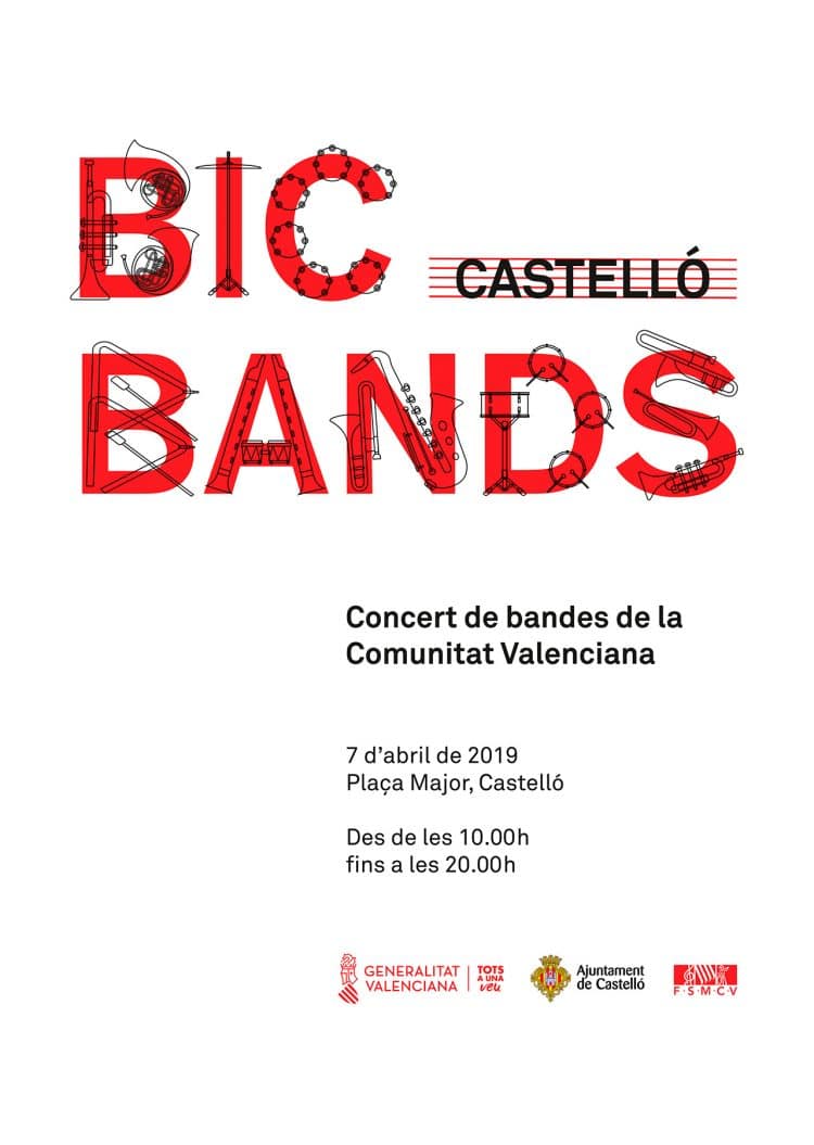 “BIC Bands” culmina a Castelló l’homenatge a les bandes de música