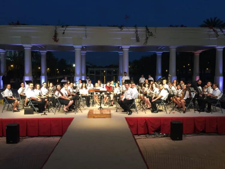 Las bandas de la Unión Musical Santa Cecilia de Castellar Oliveral y la Sociedad Musical Orriols participan este fin de semana en la campaña Cultura als Pobles