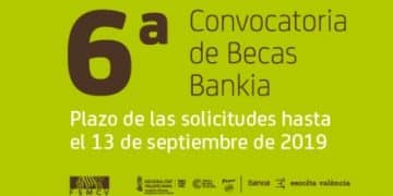 Bankia y la FSMCV convocan la sexta edición de becas para alumnos de escuelas de música de las sociedades musicales