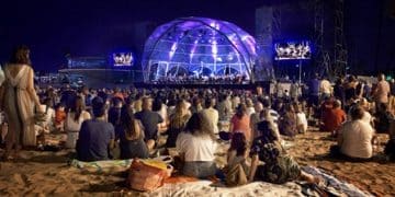El Palau de la Música porta a la platja de les Arenes tres concerts de jazz, clàssica i música de banda