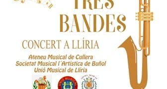 Llíria acoge el último concierto del ciclo A Tres Bandes