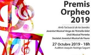 El Camp de Morvedre lliura els Premis Orpheo de la Música
