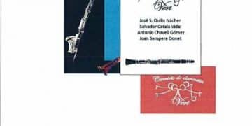 El cuarteto de clarinetes Vert presenta su CD “Esencias 5 Vertsiones” 