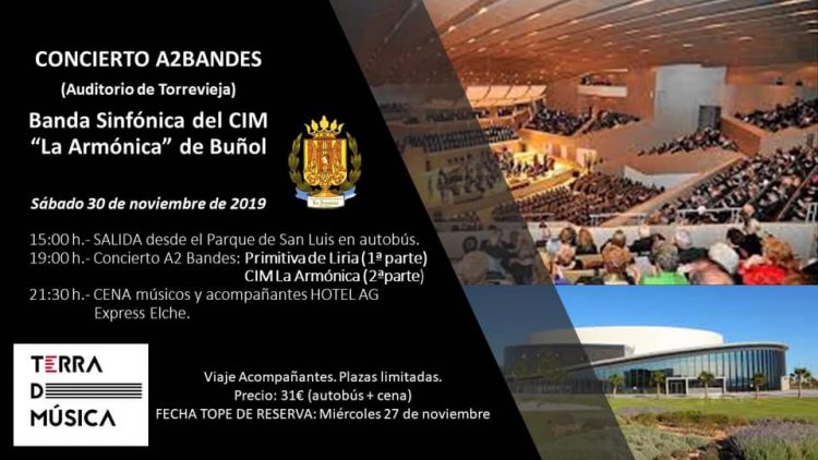 Torrevieja acull el concert “A dos bandes”